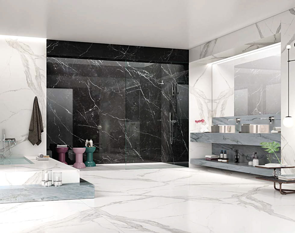 Porcelaine Nero Marquina  Détails